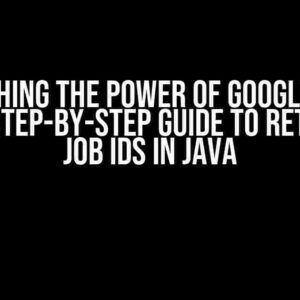 Unleashing the Power of Google Cloud Run: A Step-by-Step Guide to Retrieving Job IDs in Java